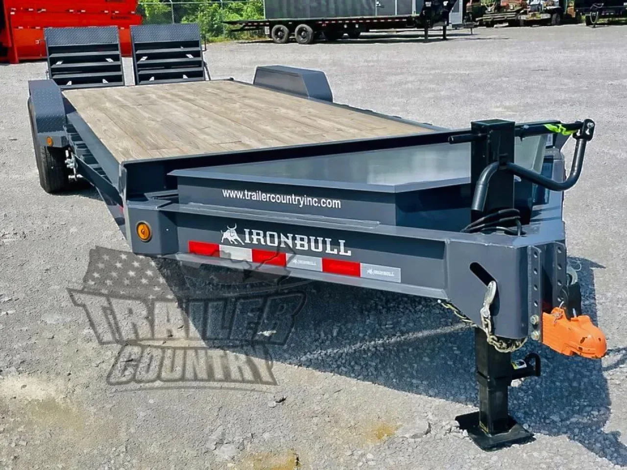 2026 New Iron Bull 83"x24' 14k GVWR With Rampage Ramps