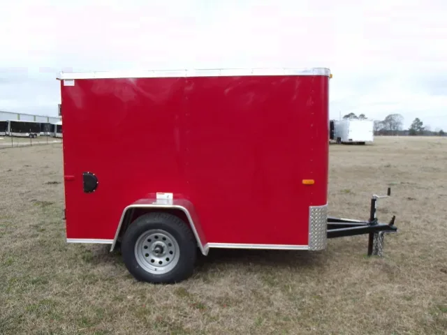 8 ft Cargo Trailer w/Single Swing Rear Door