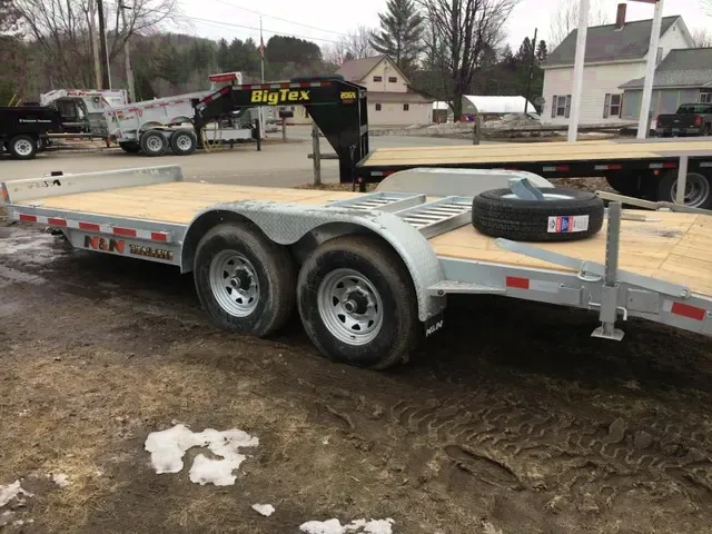 20FT HEAVY DUTY LOW DECK EQUIPMENT TRAILER