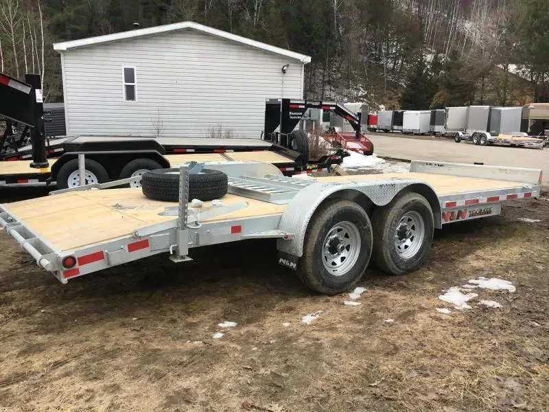 20ft Equipment Trailer w/Slide In Ramps