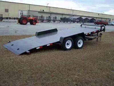 BLACK BP 20FT TILT EQUIPMENT TRAILER