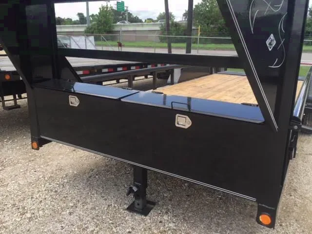 20FT 14,000 GVWR PIPE TOP GOOSENECK EQUIPMENT TRAILER