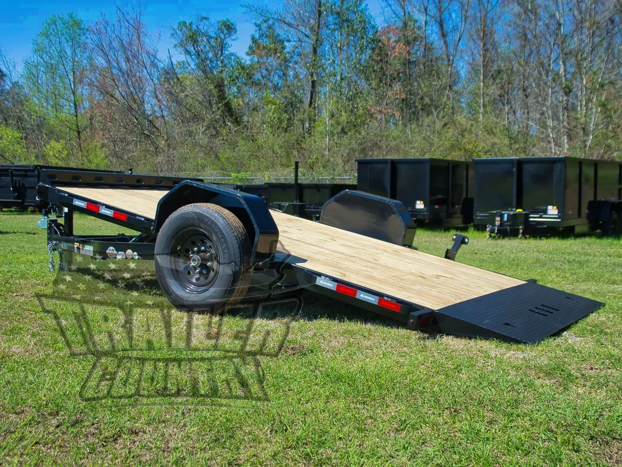 2026 TSB 80"X12' SINGLE AXLE TILT TRAILER