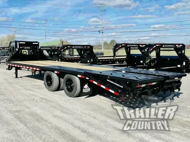 2026 New 8.5' x 25' (20'+5') Heavy Duty 10Ton Heavy Eq. Hauler Deckover Trailer w/ GN
