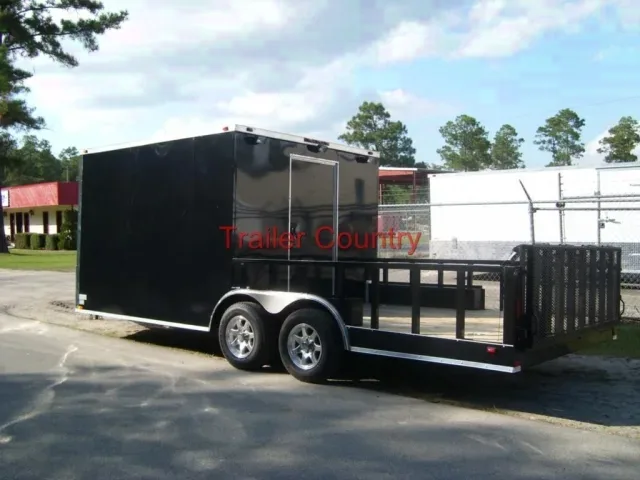 8.5 x 20 CUSTOM ENCLOSED CARGO + UTILITY TRAILER