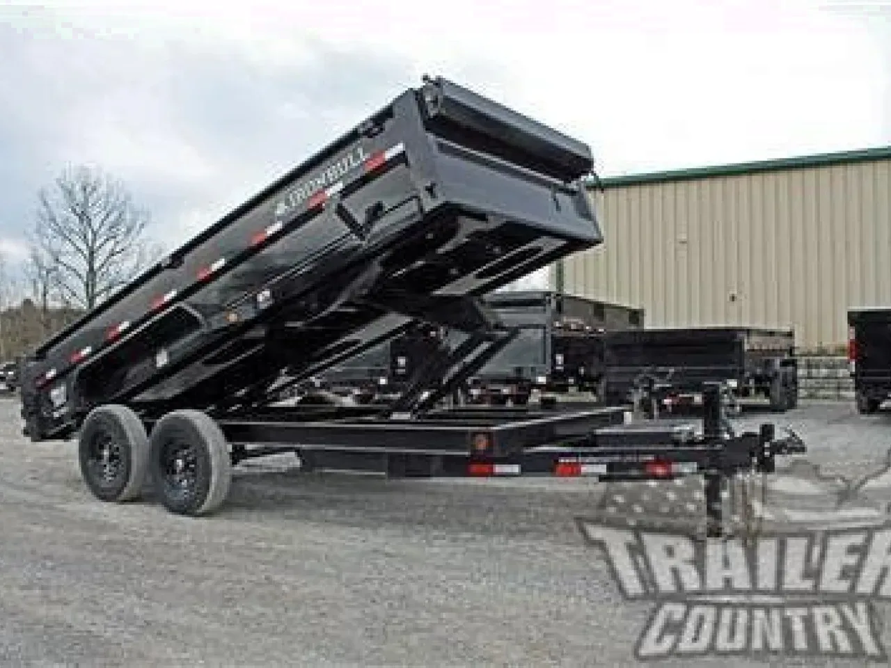 2026 NEW Ironbull 7 x 14 with 2ft sides, 7 gauge floor, Scissor Hoist and 3 Way Gate