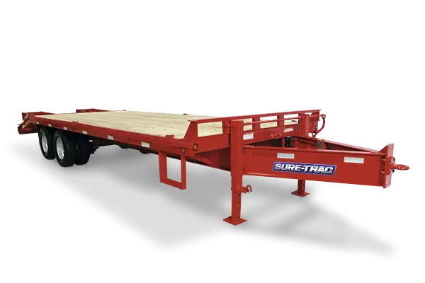 25ft (20+5) Beavertail Deckover Equipment Trailer