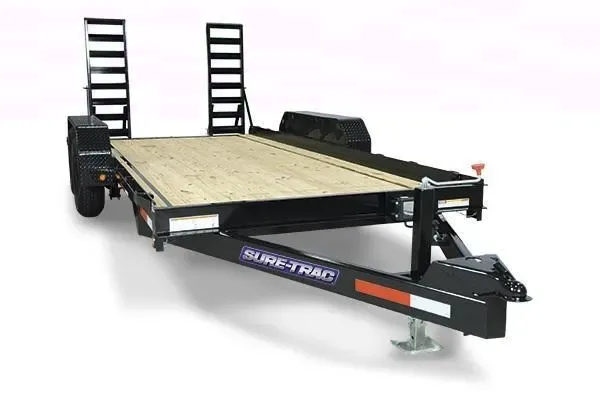 Skid Steer Equipment Trailer 16ft w/2-7000lb Axles
