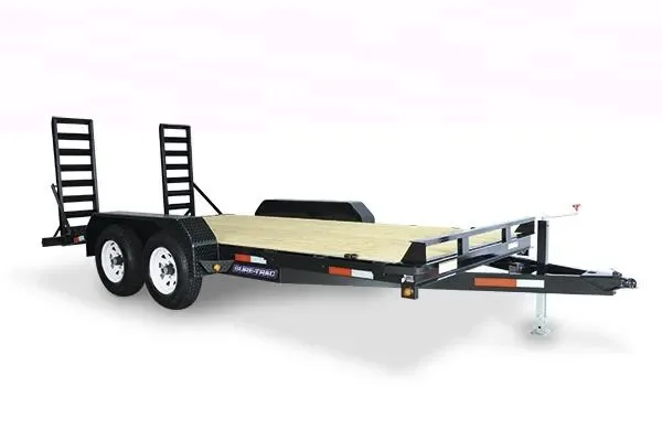 16ft Stand Up Ramps Equipment Trailer