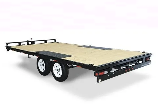 16ft Flatbed Deckover Equipment Trailer