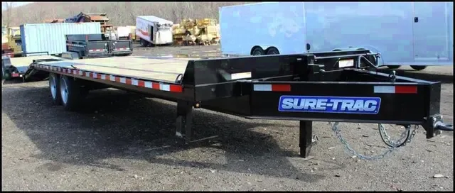 22ft Pintle Hitch Deckover Equipment Trailer