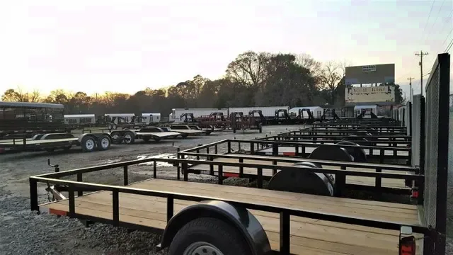 2025 Anderson Trailers Many Models on the Lot