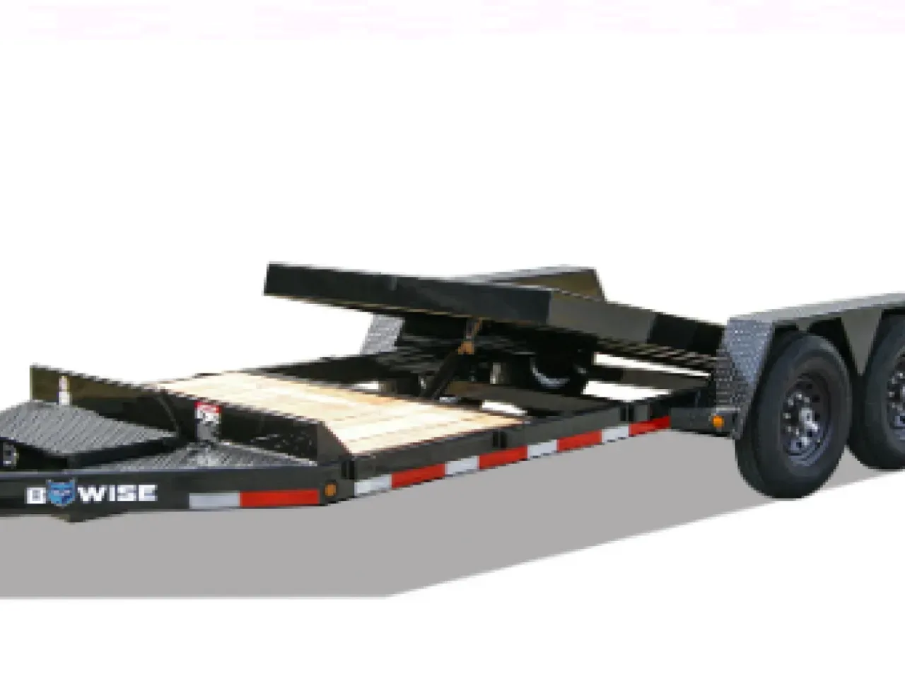 2026 BWise 22' (4+18) Lo Pro Gravity Split Tilt Trailer