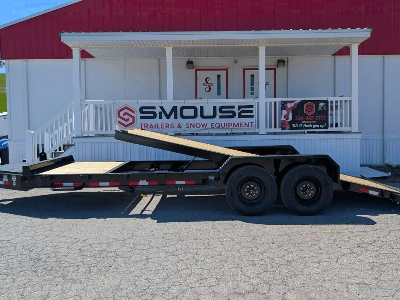 NEW 2026 CAM SUPERLINE 22' (4+18) HD "BEAST" Lo Pro Split Tilt Trailer