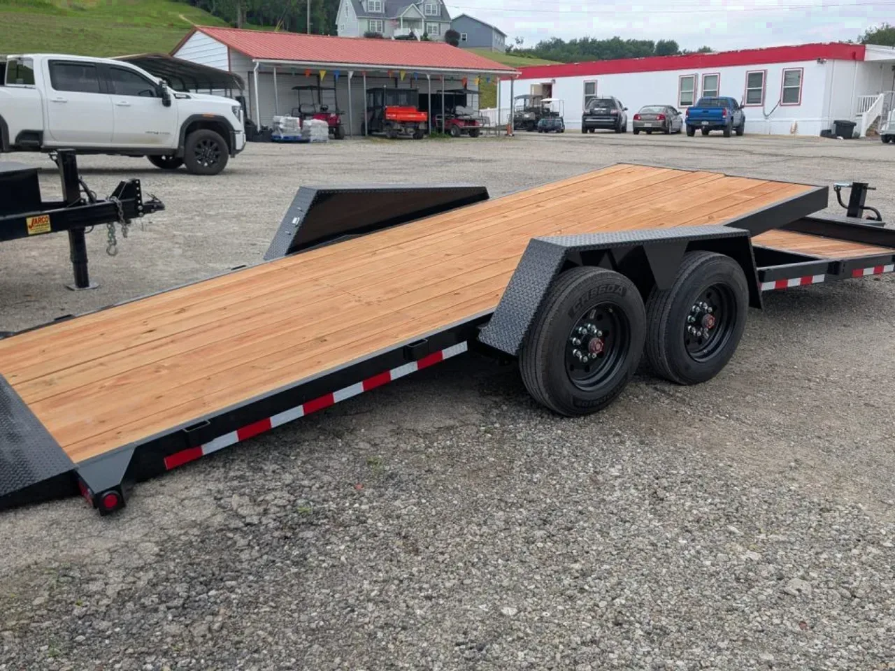 2027 BWise 22' (4+18) Lo Pro Gravity Split Tilt Trailer (8K AXLES!!!)