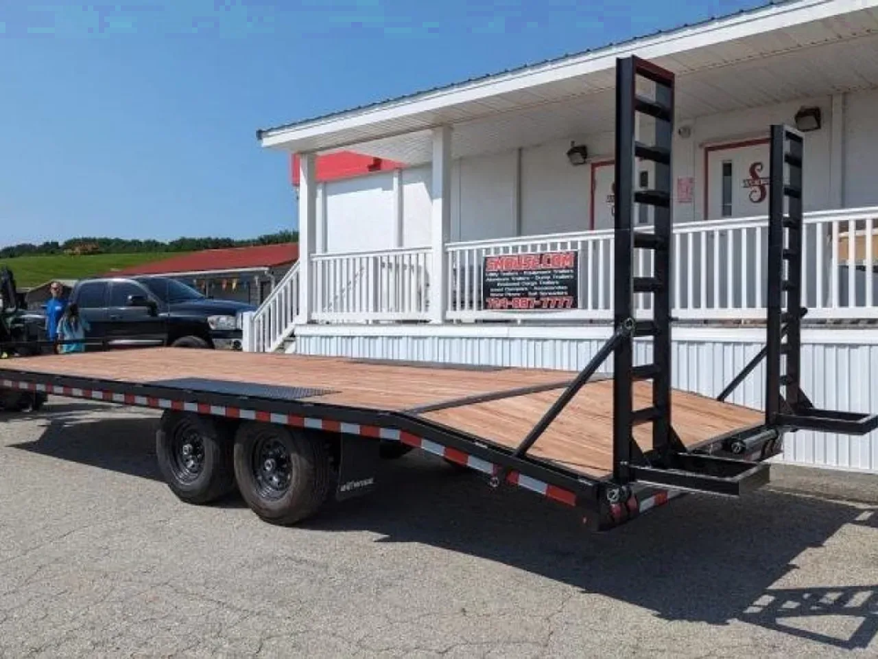 2027 BWise 20+4 HD Deckover Tagalong w/ Stand Up Ramps