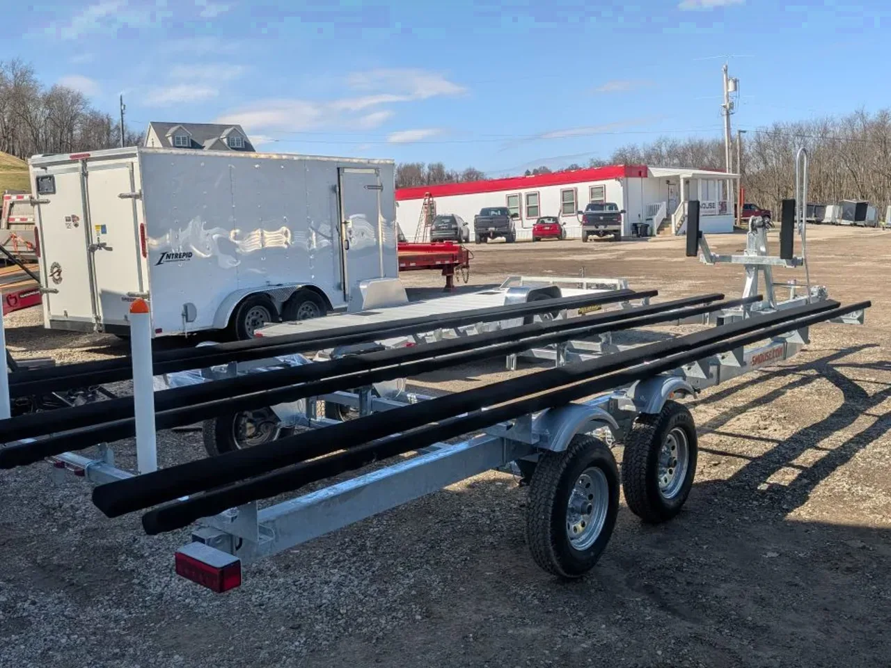 2026 Load Rite 24' to 26' Pontoon Boat Trailer w/ Mounted Spare