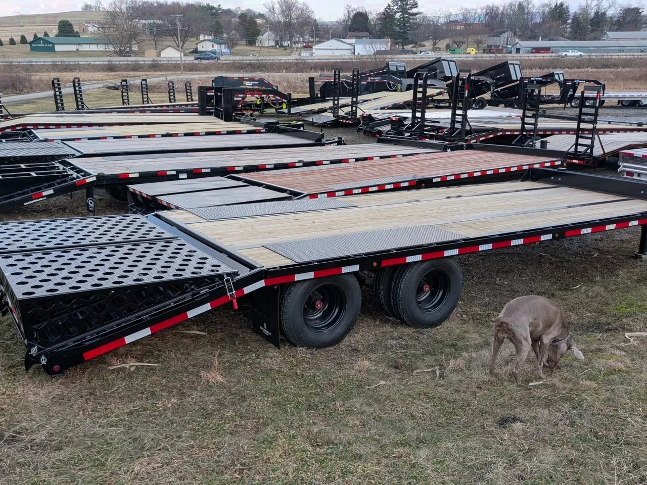 2026 Belmont 20+5 Tandem Dual Deckover Tagalong w/ Full Width Wedge Ramps