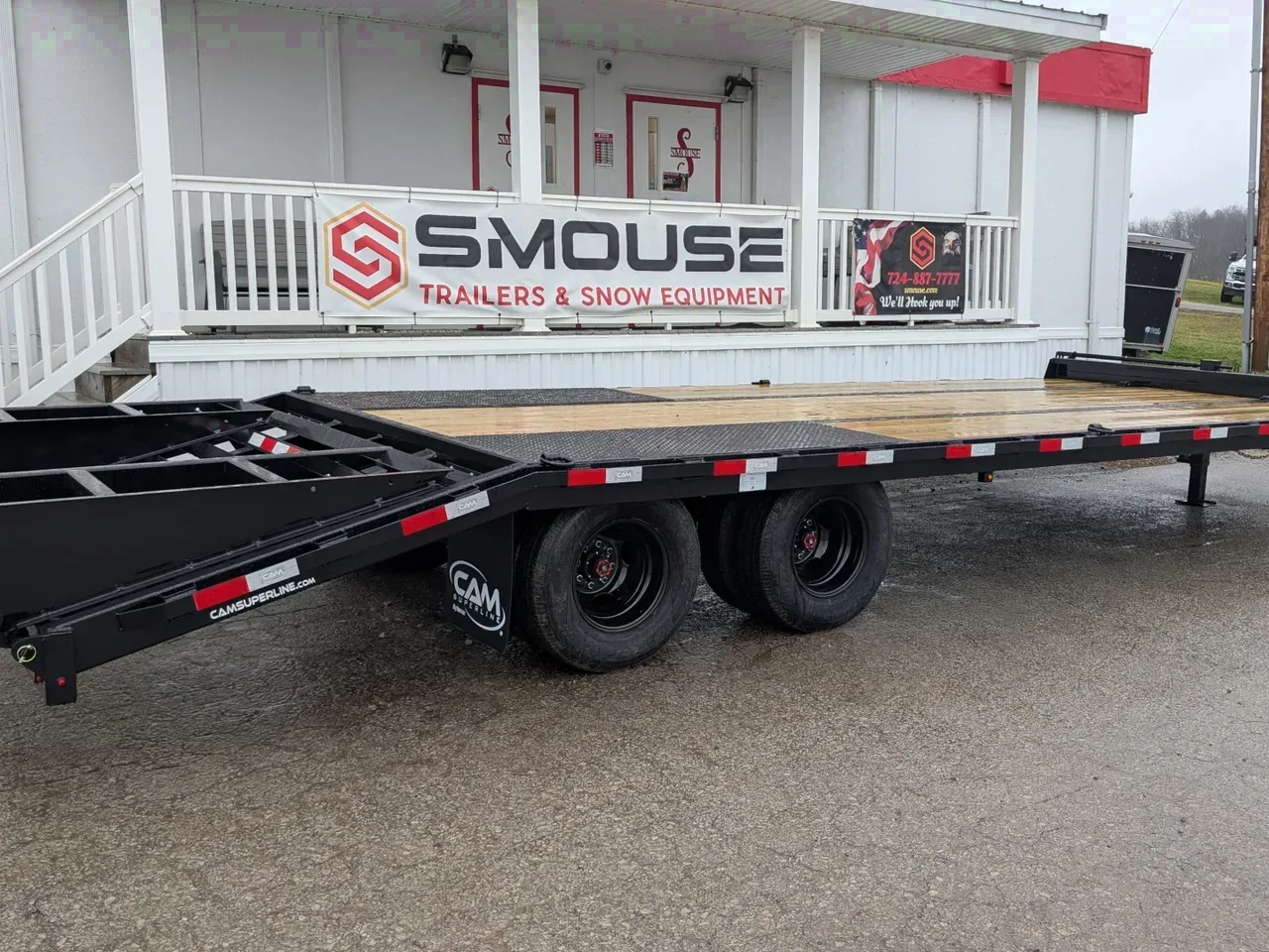 2026 CAM Superline 20+5 HD Deckover Tagalong w/ Lay Over Ramps