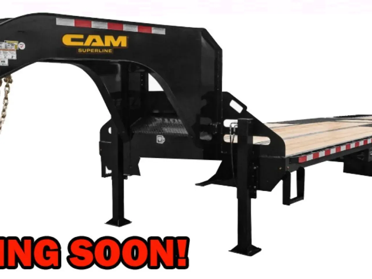 2026 CAM SUPERLINE 34' (24' + 10' Dove) Gooseneck Deckover w/ Hydraulic Dove & Jacks