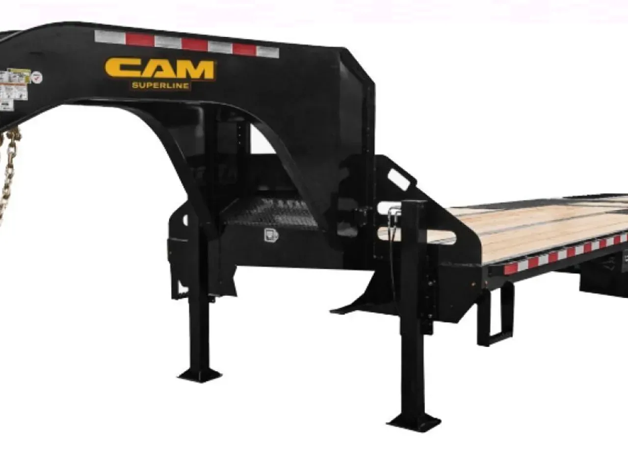 2025 CAM SUPERLINE 34' (24' + 10' Dove) Gooseneck Deckover w/ Hydraulic Dove & Jacks