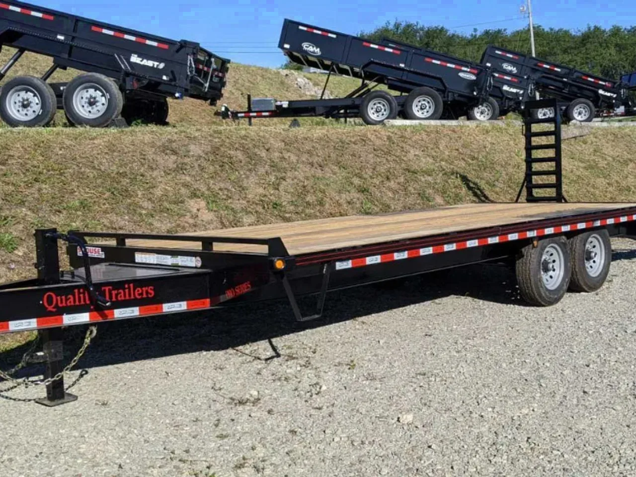 2027 Quality 18+5 HD Pro Deckover Tagalong w/ Stand Up Ramps