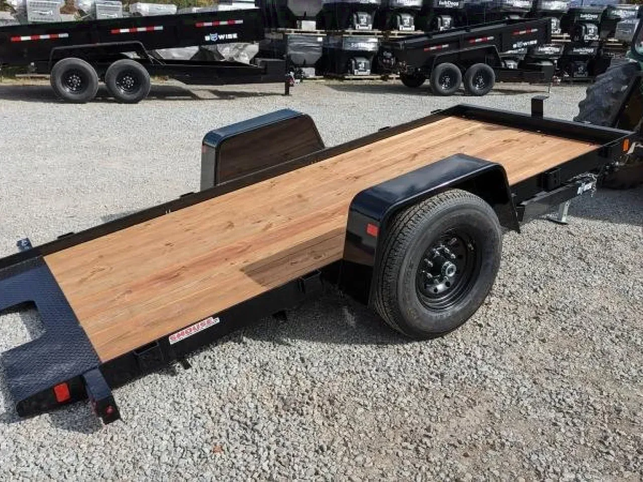 2026 BWise 5x12 Single Axle Tilt Trailer