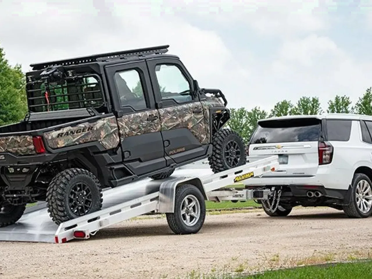 2026 Aluma 6'6" x 15 TILT TRAILER - 4000#Axle!!!