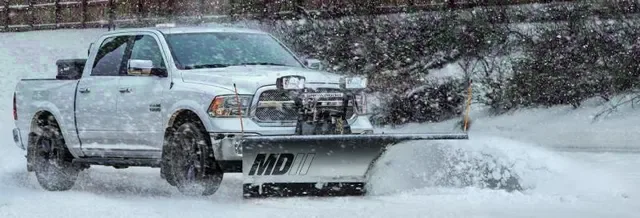 2025 SnowDogg MD68II 6'8 Medium Duty Stainless Steel Snow Plow - Offer Welcome