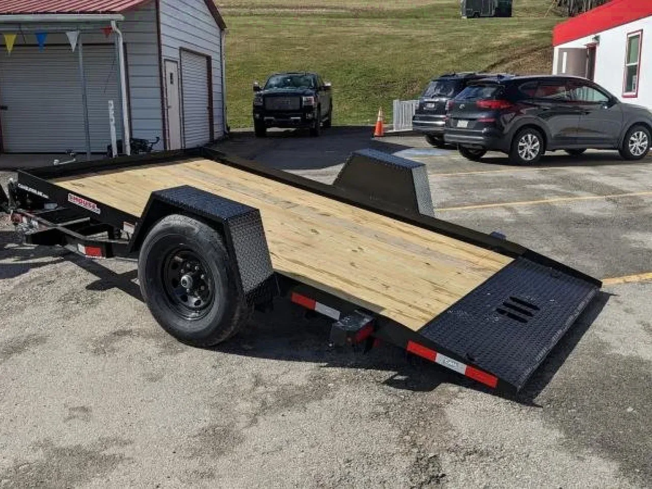 2026 CAM Superline 6x12 Single Axle Tilt Trailer