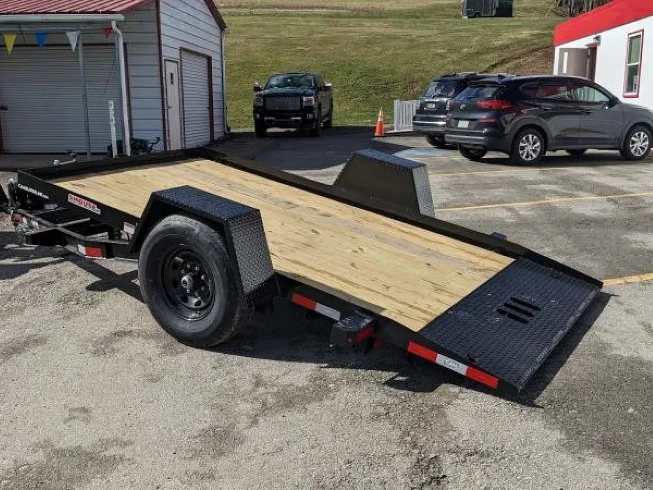 2026 CAM Superline 6x12 Single Axle Tilt Trailer