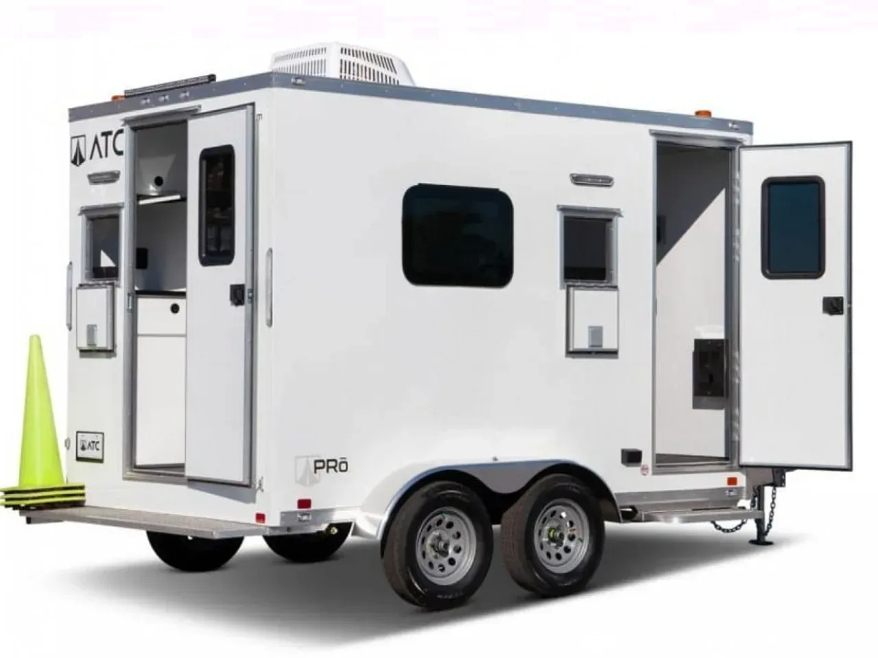 2026 ATC 7x12 PR300F Fiber Optic Splicing Aluminum Trailer