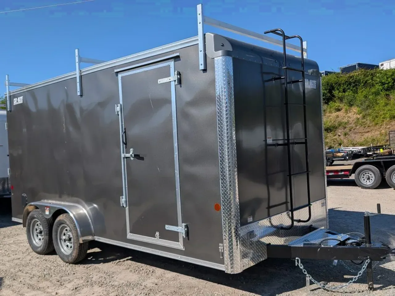 2026 Car Mate 7x16 HD Contractor Trailer w/ Ramp