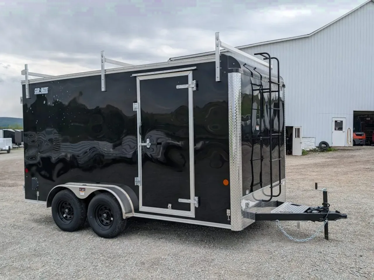 2026 Car Mate 7x16 HD Custom Contractor Trailer w/ Barn Doors