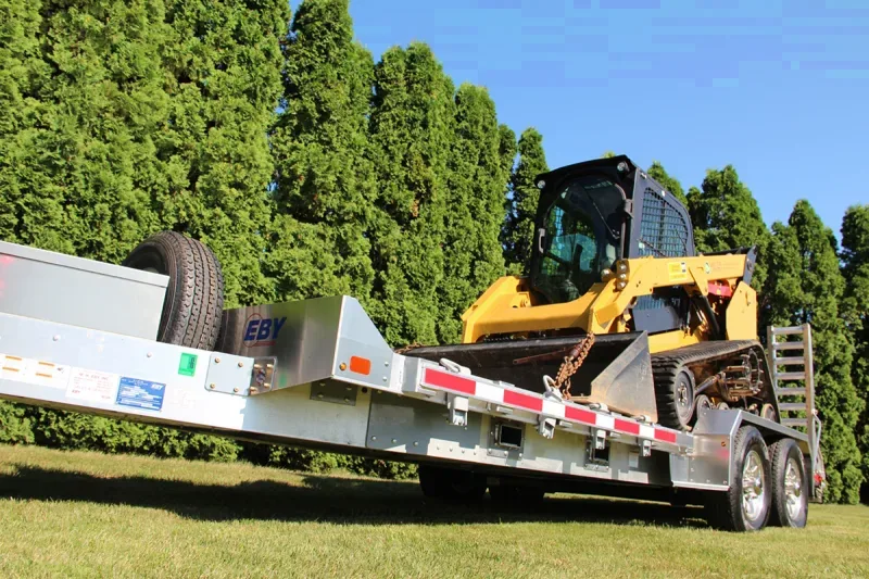 2025 EBY 7x20 All-Aluminum Lo Pro Equipment Hauler