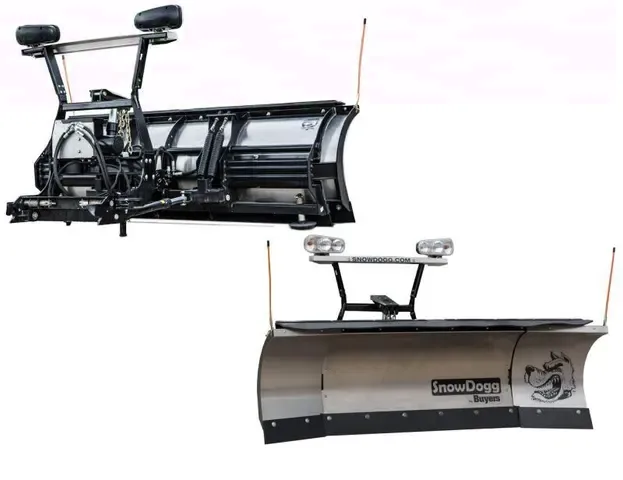 NEW 2025 SnowDogg XP810II 8'-10' Expandable Stainless Steel Snow Plow - Offer Now
