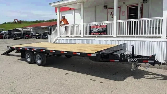 2025 CAM Superline 8.5x20 General Duty Flat Deck Deckover Trailer - Mt Pleasant, PA