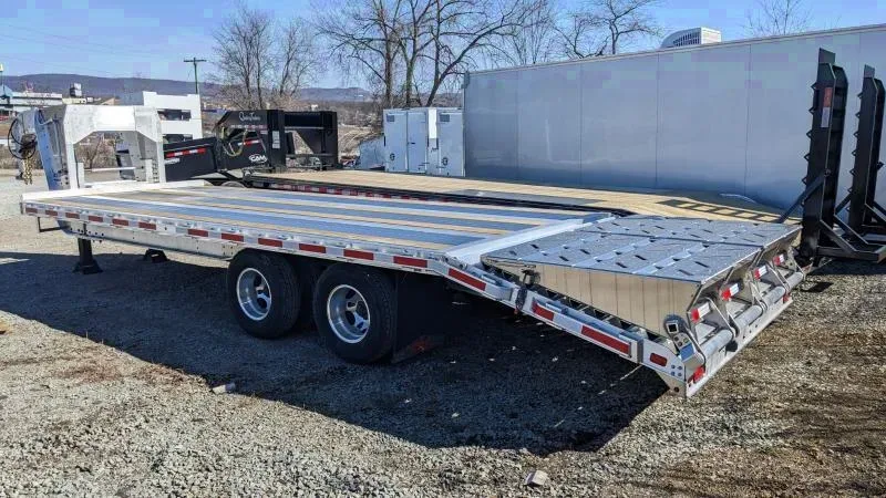2025 EBY 8.5x25 Aluminum Gooseneck Deckover Trailer - Mt Pleasant, PA
