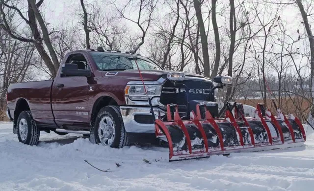 New 2025 Hiniker 8' Poly C-Plow with Advanced Trip Edge