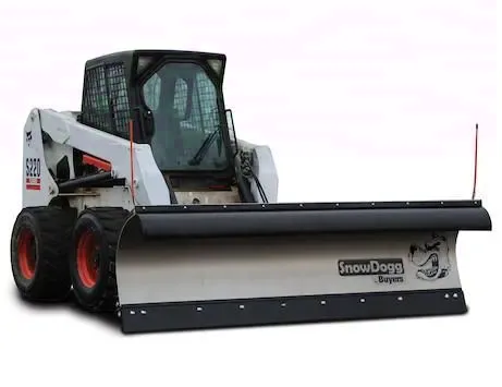 NEW 2025 SnowDogg SKTE80II 8' Trip Edge Skid Steer Plow - Make Your Offer