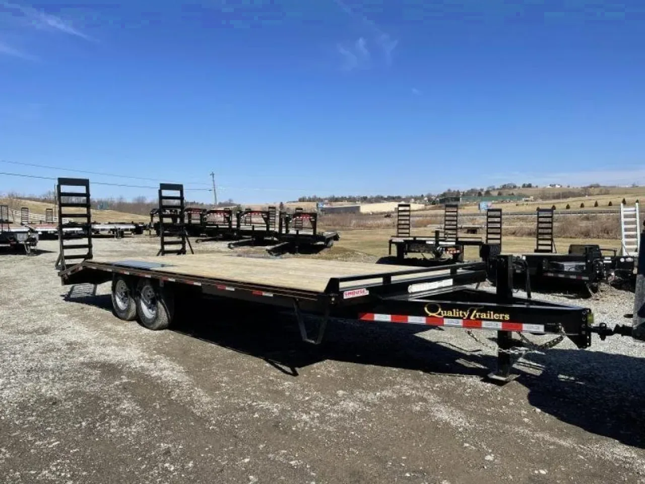 2027 Quality 18+4 HD General Duty Deckover Tagalong w/ Stand Up Ramps