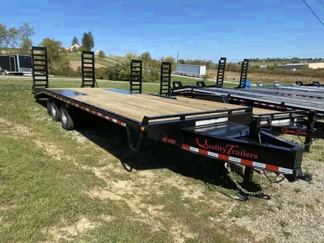2025 Quality Cargo 8x25 HD Tandem Dual Deckover Trailer