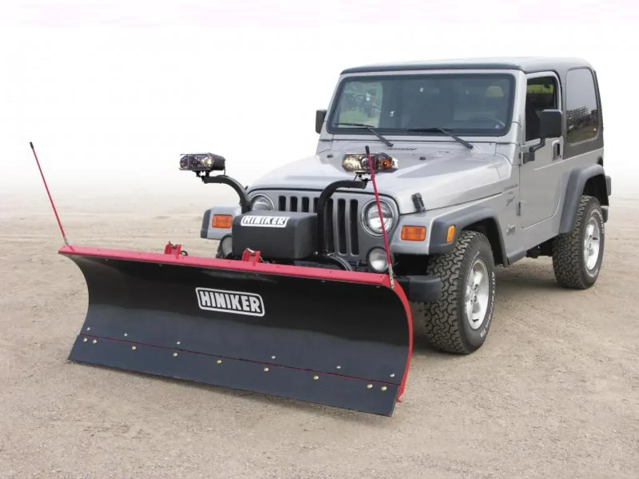 HINIKER 7.5' Mid Size HDPE Poly Full Trip Snow Plow
