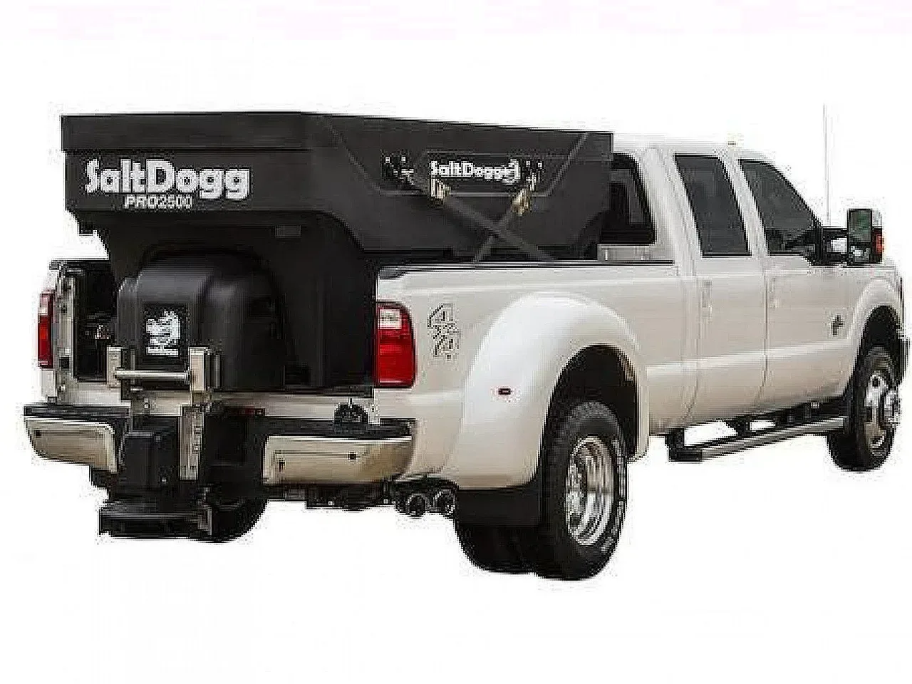 SALTDOGG (PRO2000) 2.0 CU YD PRO POLY HOPPER SPREADER w/ AUGER