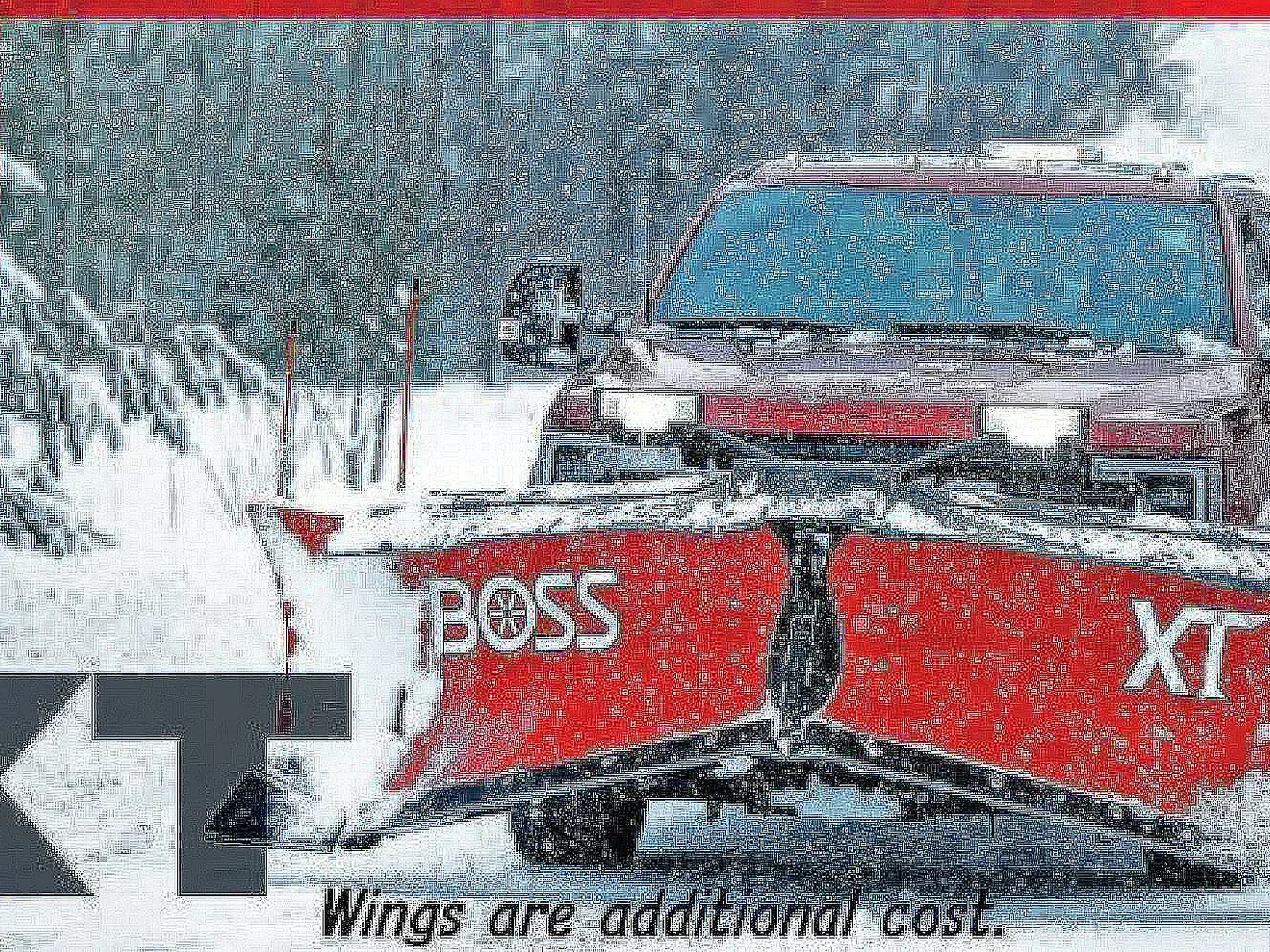 2026 BOSS Snowplow 8'2" Steel XT V-Plow - Full Trip w/Cold Front Tech