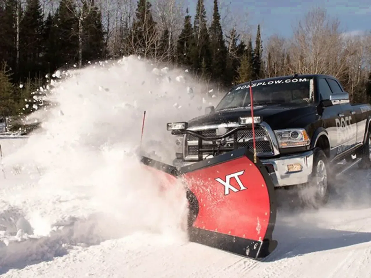 2026 BOSS Snowplow 9'2" POLY XT V-Plow - Full Trip w/Cold Front Tech