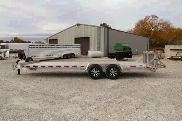 New 2025 EBY 7x24.5 Aluminum Equipment Trailer - Offers Accepted!