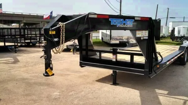 24ft Equipment Trailer w/Drive Over Fenders