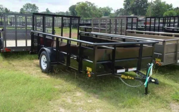 Big Tex 35SV-77" x 10 Single Axle Vanguard Trailer