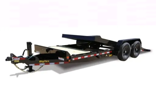 Big Tex 14TL 83" x 20 (16 + 4) Heavy Duty Tilt Bed Trailer